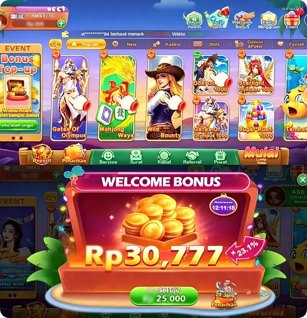 surya777 Resmi - Unduh APK