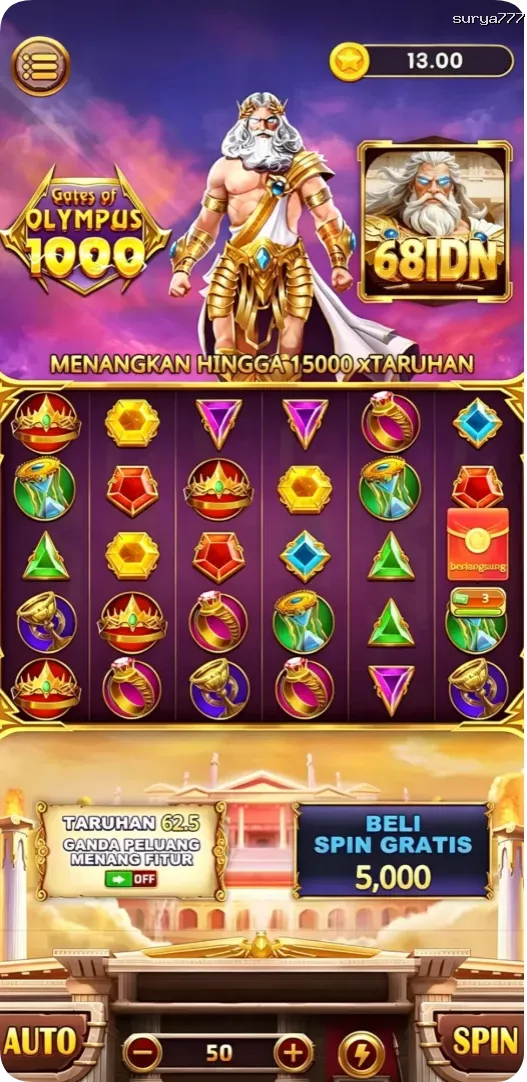 surya777 Tangkapan Layar - APK Resmi